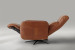 Dixon Electric Single Leather Recliner - Burnt Tan Single Recliners - 4