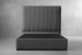 Harlem Zoey Bed - Double - Ash Double Headboards - 1