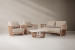 St Lucia Patio Lounge Set - Taupe Patio Lounge Sets - 2