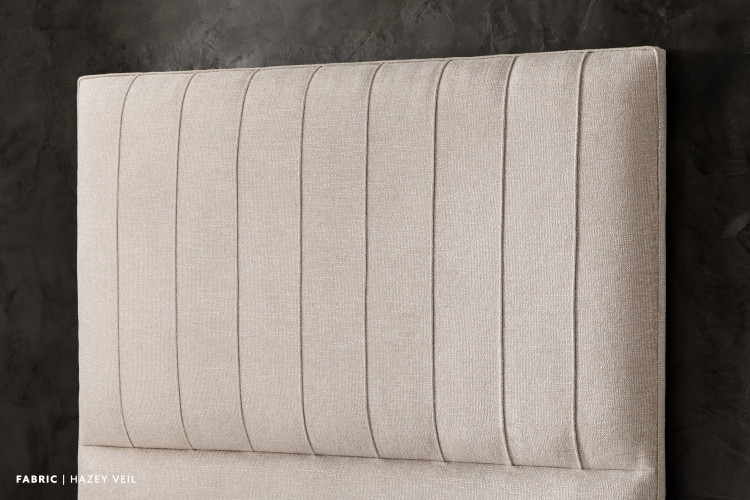 Harlem Zoey Bed - Double - Hazey Veil Double Headboards - 1