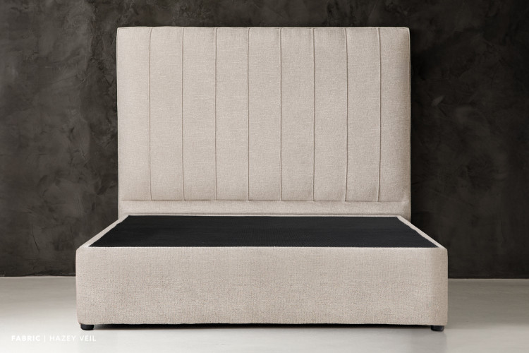 Harlem Zoey Bed - Queen - Hazey Veil Queen Size Beds - 1