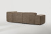 Jagger Leather Modular - Corner Couch With Ottoman - Dune Leather Corner Couches - 5