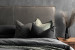 Matlock Leather Headboard - Double - Charcoal Double Headboards - 5