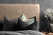 Matlock Leather Headboard - Double - Smoke Double Headboards - 5