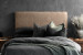Matlock Leather Headboard - Double - Smoke Double Headboards - 1