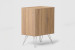 Tom 4 Drawer Cabinet - White & Natural Pedestals and Bedside Tables - 6