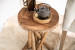 Taris Round Side Table Side Tables - 4