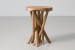 Taris Round Side Table Side Tables - 2