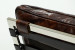 Morello Leather Lounger - Vintage Dark Brown Leather Loungers - 7