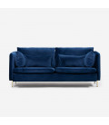Sherman 3 Seater Velvet Couch - Royal Blue
