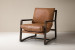Auburn Leather Armchair - Vintage Tan Armchairs - 4