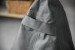 Linc Pear Shaped Bean Bag Dark Grey Bean Bag Chairs - 5