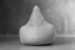 Linc Pear Shaped Bean Bag Light Grey Bean Bag Chairs - 2