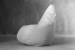 Linc Pear Shaped Bean Bag Light Grey Bean Bag Chairs - 4