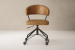 Phoebe Leather Office Chair - Dawn Tan Office Chairs - 1