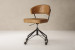 Phoebe Leather Office Chair - Dawn Tan Office Chairs - 3