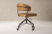 Phoebe Leather Office Chair - Dawn Tan Office Chairs - 4