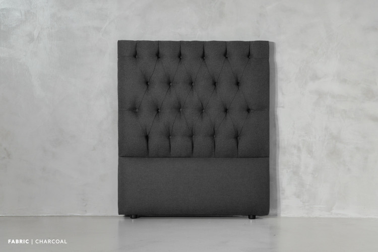 Catherine Headboard - Three Quarter - Charcoal Home - 1