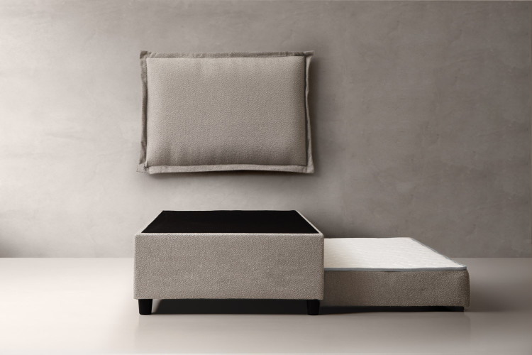 Lyla Bed - Single - Latte Single Beds - 1