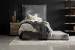 Lyla Bed - Three Quarter- Dove Grey Bedroom Furniture - 1