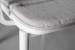 Demo - Ceylon Patio Dining Chair - White Demo Clearance - 2