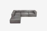 Burbank Modular Leather Couch -