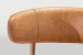 Mallory Leather Counter Bar Stool - Whiskey Dining Chairs - 6