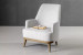 Clarke Armchair - Chrome Armchairs - 1