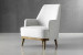 Clarke Armchair - Chrome Armchairs - 2