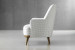 Clarke Armchair - Chrome Armchairs - 4