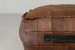 Makira Square Leather Ottoman - Small Ottomans - 4