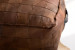Makira Square Leather Ottoman - Small Ottomans - 6