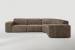 Jagger Leather Modular - Corner Couch Set - Dune Leather Corner Couches - 1