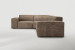 Jagger Leather Modular - Corner Couch Set - Dune Leather Corner Couches - 3