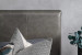 Sienna Leather Bed - Carbon Grey - Queen Queen Size Beds - 10
