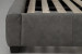 Sienna Leather Bed - Carbon Grey - Queen Queen Size Beds - 8