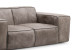 Jagger 2-Seater Leather Couch - Graphite Leather Couches - 4