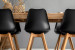 Vancouver Atom 8-Seater Dining Set - 2.4m - Matte Black 8-Seater Dining Sets - 4