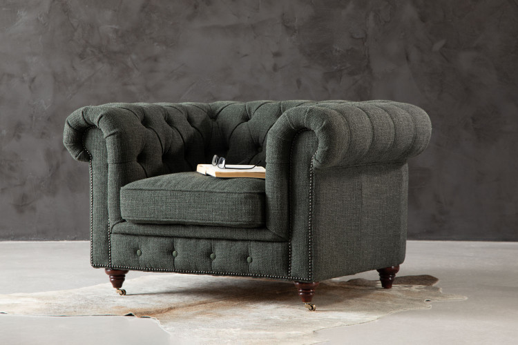 Jefferson Chesterfield Armchair - Juniper Home - 1