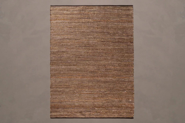 Java Jute Rug - Natural & Dark Grey Rugs - 1