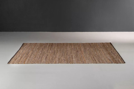 Java Jute Rug - Natural & Dark Grey For Sale | Cielo