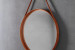 Nyla Leather Framed Mirror - Large Mirrors - 3