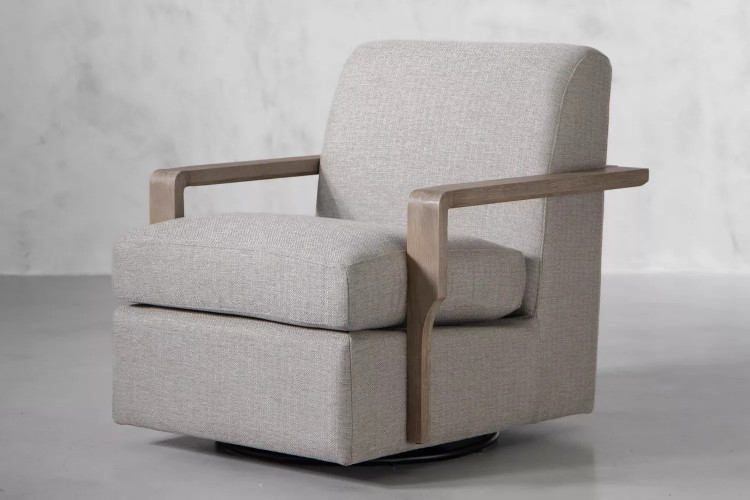 Elara Swivel Armchair - Flint Armchairs - 1