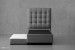Alexa Dual Function Bed - Three Quarter - Ash Three Quarter Beds - 3