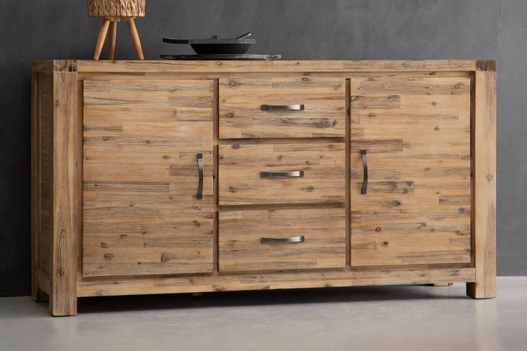 Vancouver Acacia Wood Sideboard Sideboards and Consoles - 4