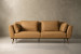 Dover 3-Seater Leather Couch - Taupe 3 - Seater Couches - 2