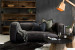 Jayhawk 3-Seater Leather Couch - Lead 3 Seater Leather Couches - 1