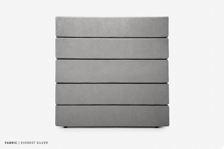 Drew Headboard - Queen - Everest Silver Queen Headboards - 1