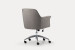 Cortez Office Chair - Alaska Grey Cortez Office Chair Collection - 4