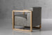 Baku Leather Armchair - Graphite Occasional Chairs - 5